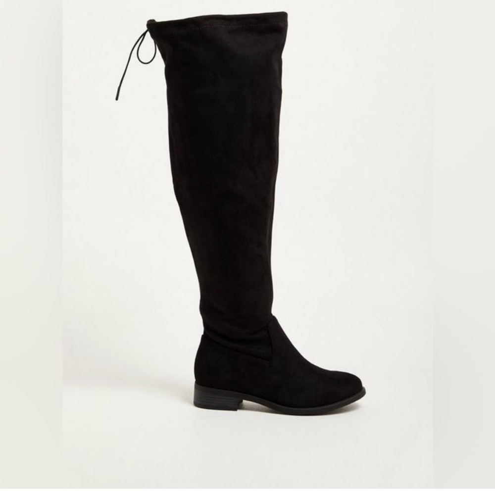 NWOT Stretch Flat Over The Knee Boot (wide width)